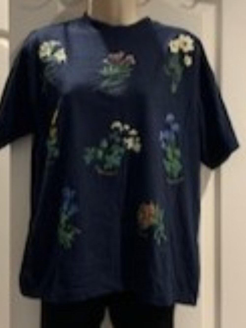 Alma Mater Cotton Tee with Wildflowers - Picture 3 of 6